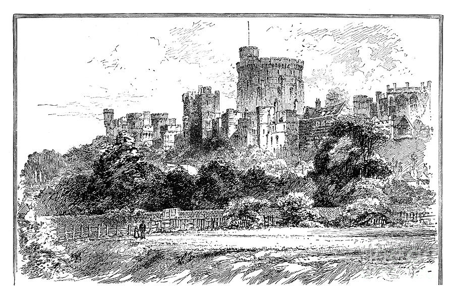 Windsor Castle, Berkshire by Print Collector
