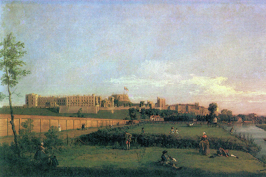 Canaletto Painting - Windsor Castle by Canaletto