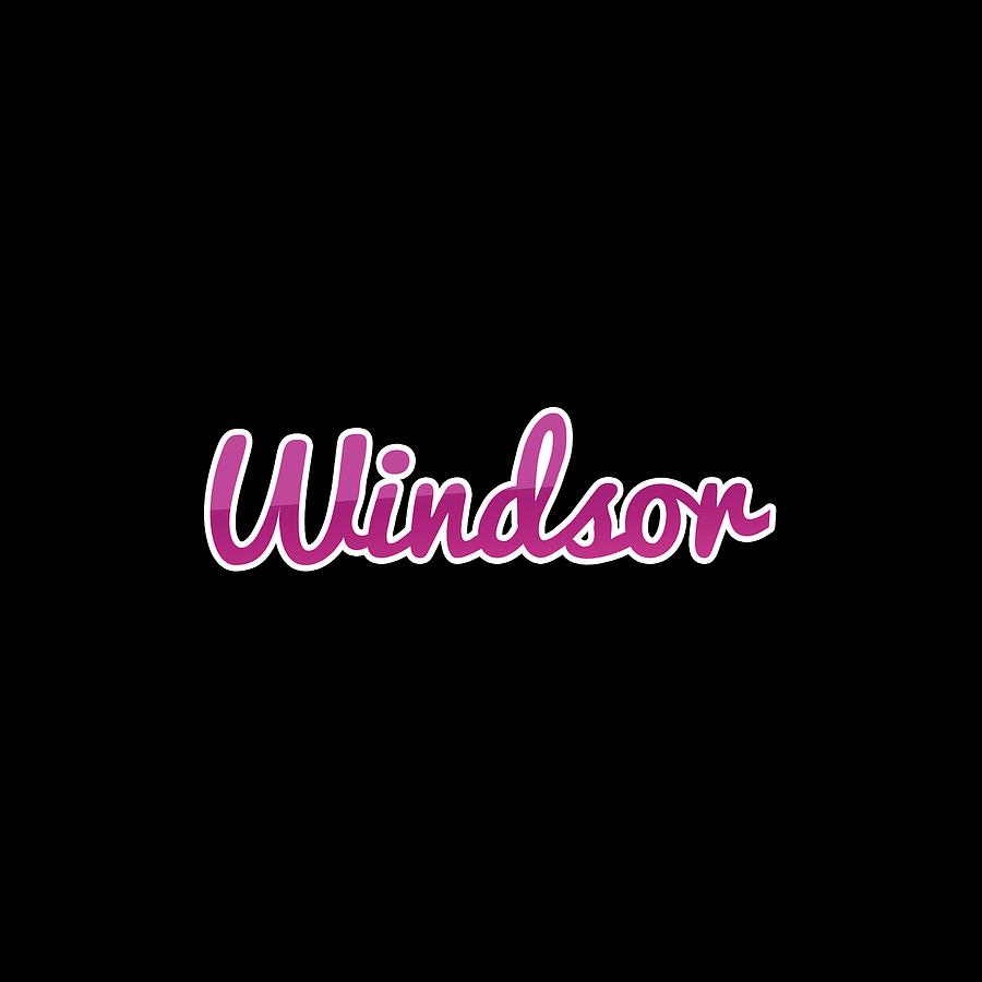 Windsor #Windsor Digital Art by Tinto Designs