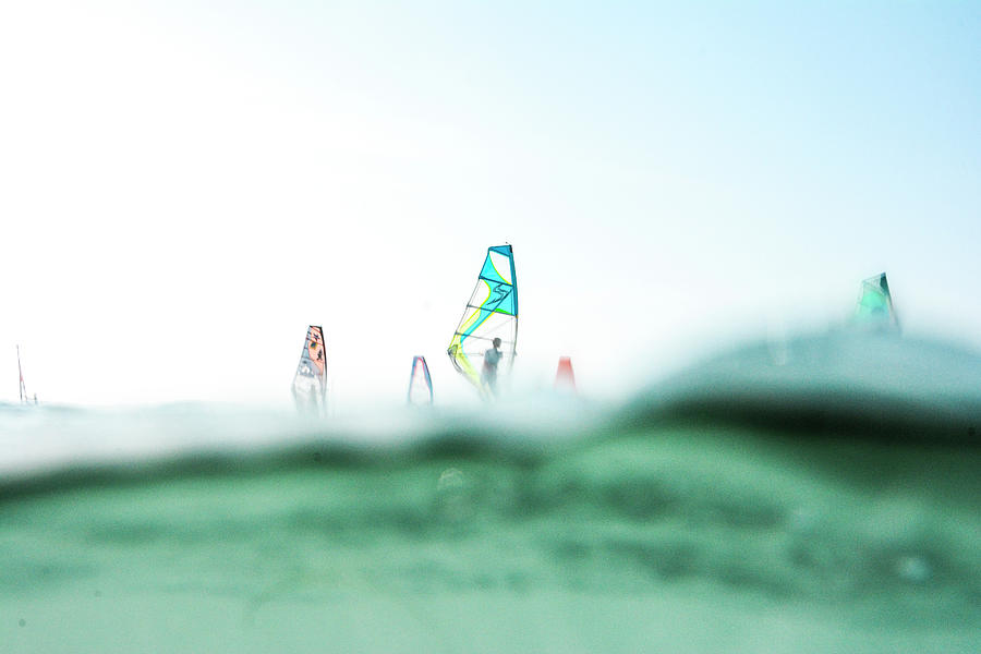 Beach Photograph - Windsurf by Grace Oda