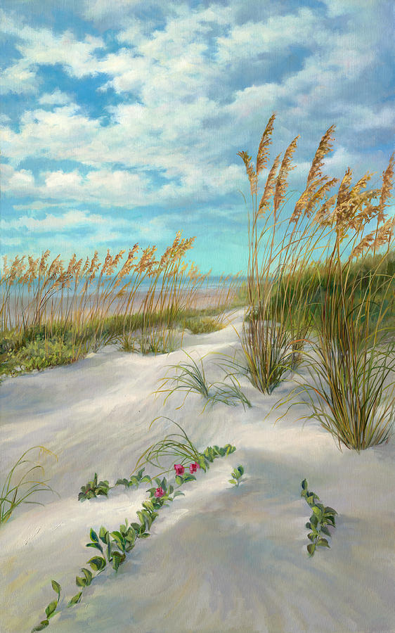 Nature Painting - Windswept by Laurie Snow Hein