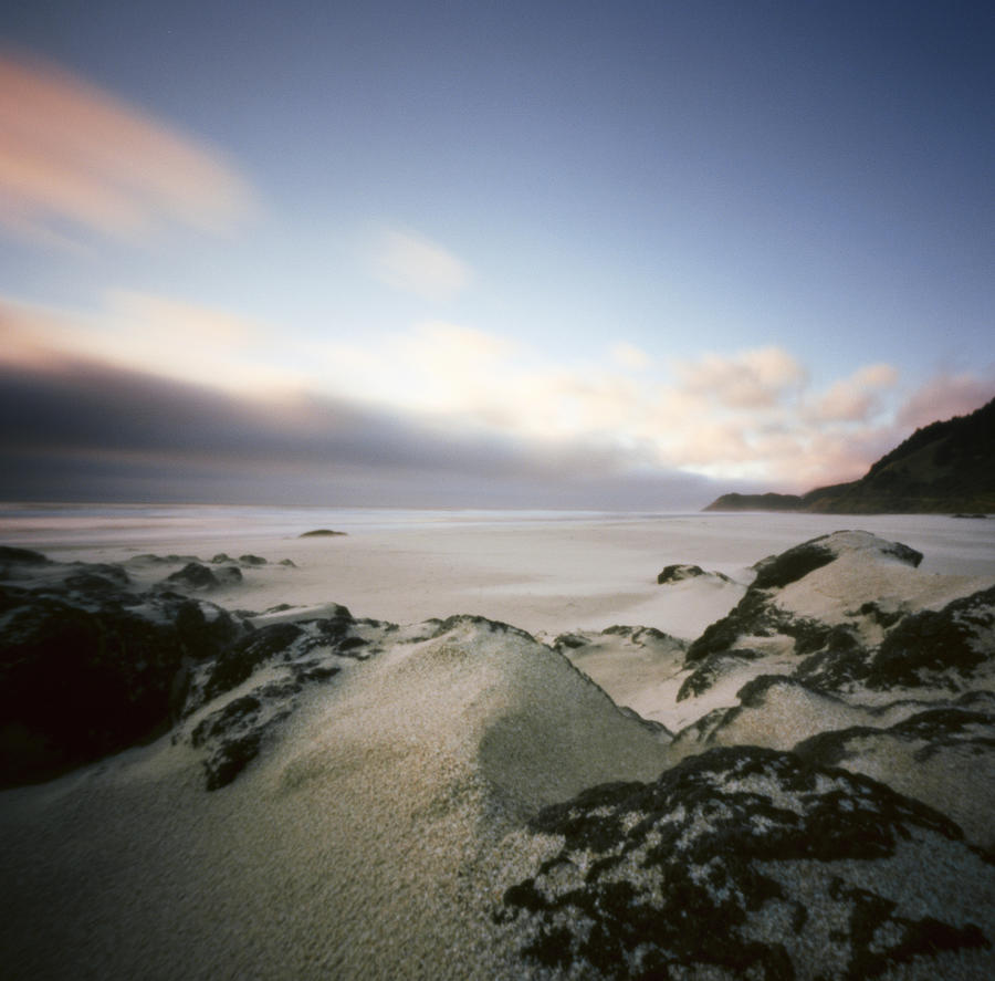 Windswept Sand During Sunset Along Photograph by Danielle D. Hughson