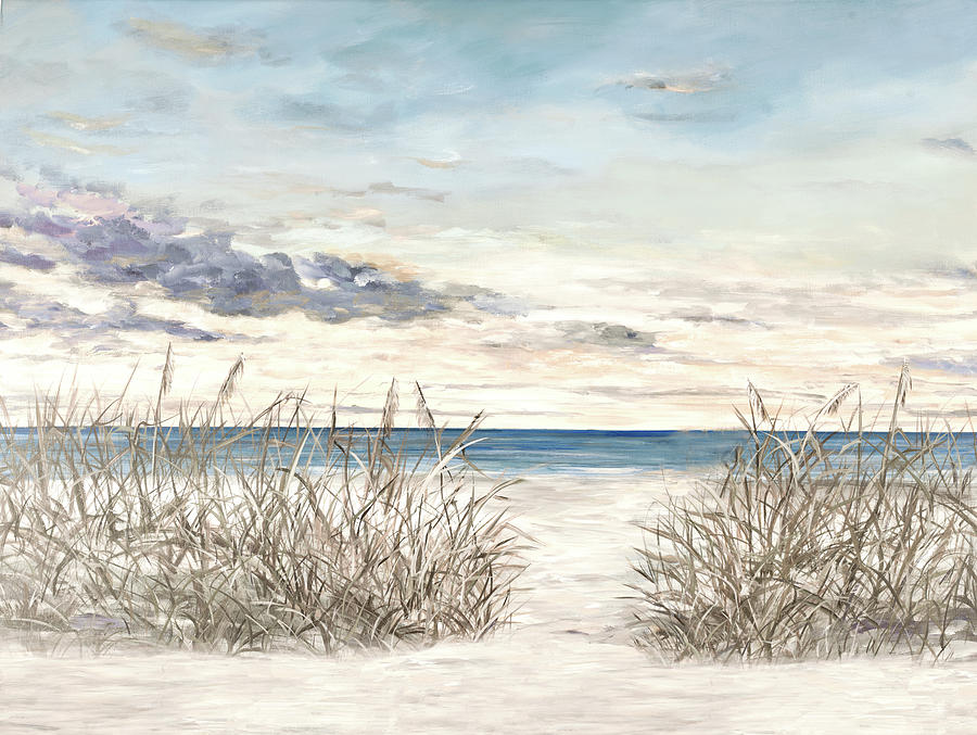 Beach Painting - Windy Beaches by Julie Derice