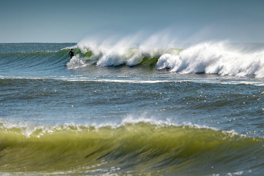 Windy Waves Surfer Photograph by John Randazzo