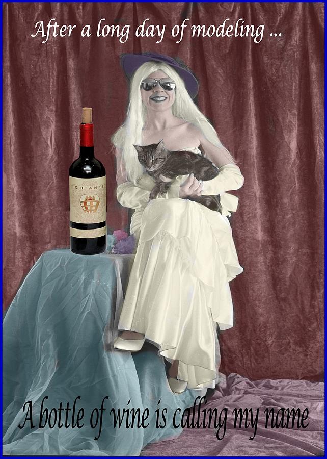 Wine After Modeling Photograph by Laura Smith
