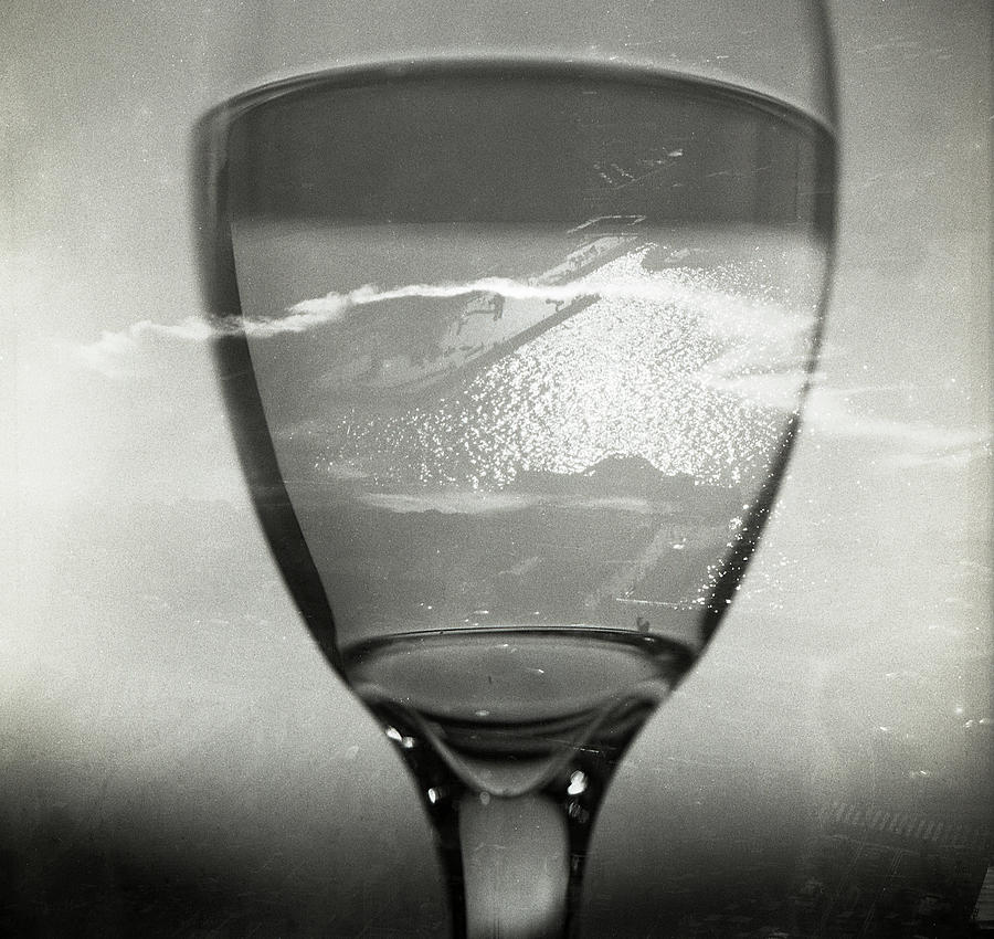 Wine Glass Sunset Photograph by Photography By Bert.design