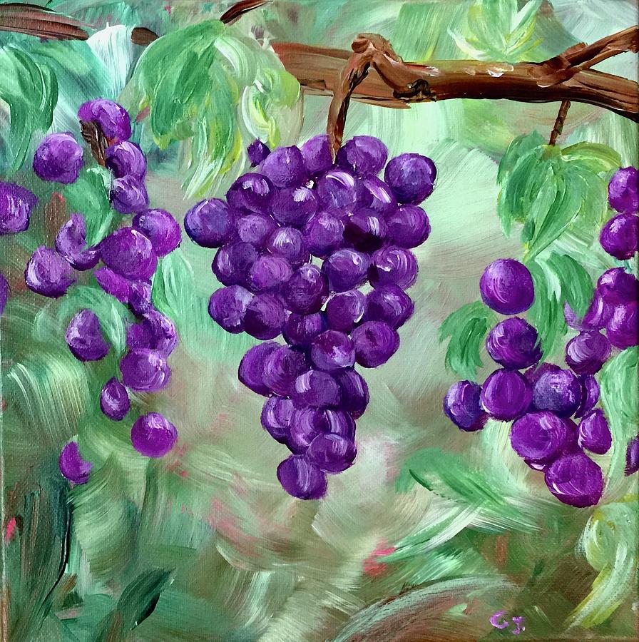 On The Vine Painting by Darice Machel McGuire - Pixels