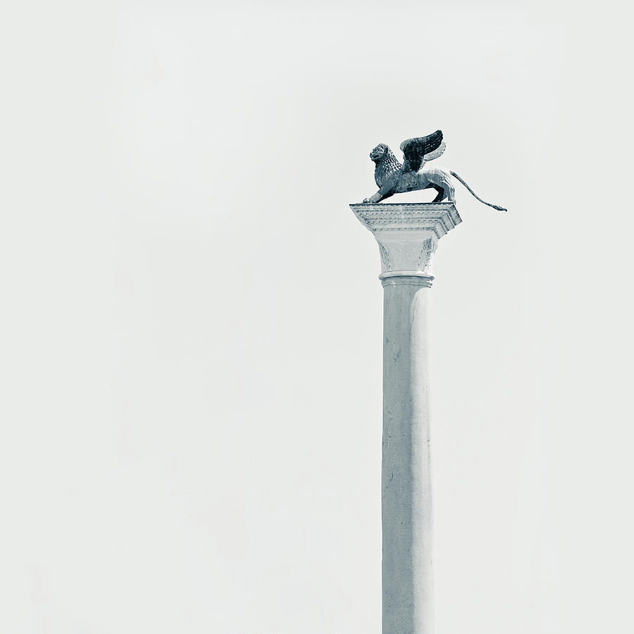 Winged Lion Column Photograph by Nico De Pasquale Photography