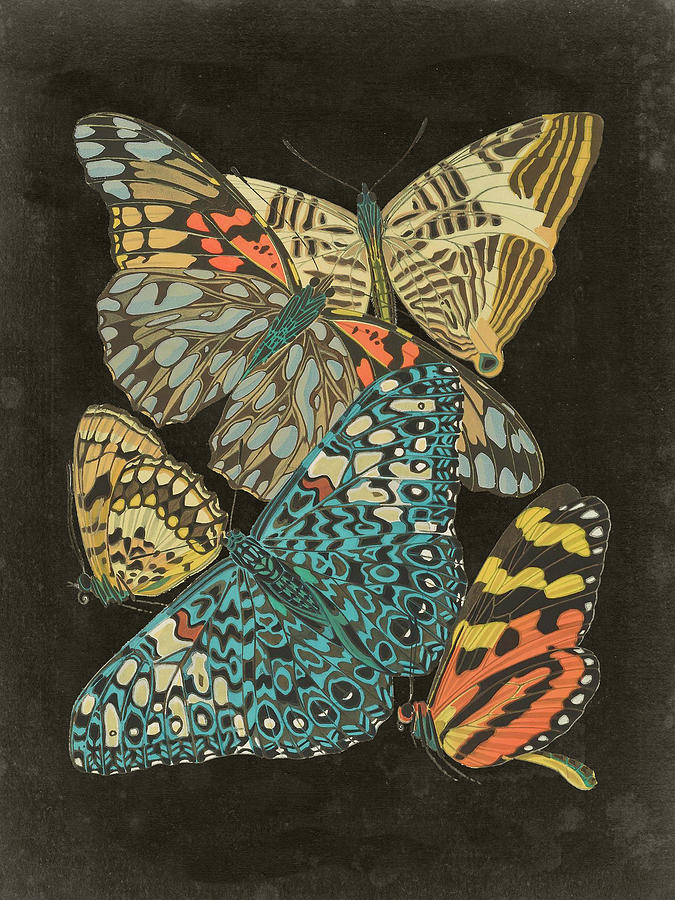 Bird Painting - Winged Patterns II by Eugene Seguy