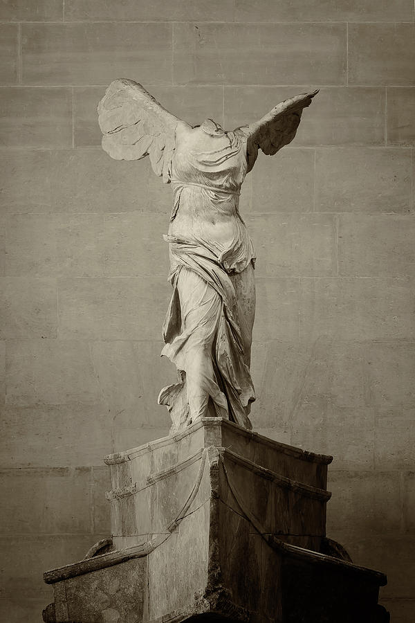 Paris Photograph - Winged Victory of Samothrace - #15 by Stephen Stookey