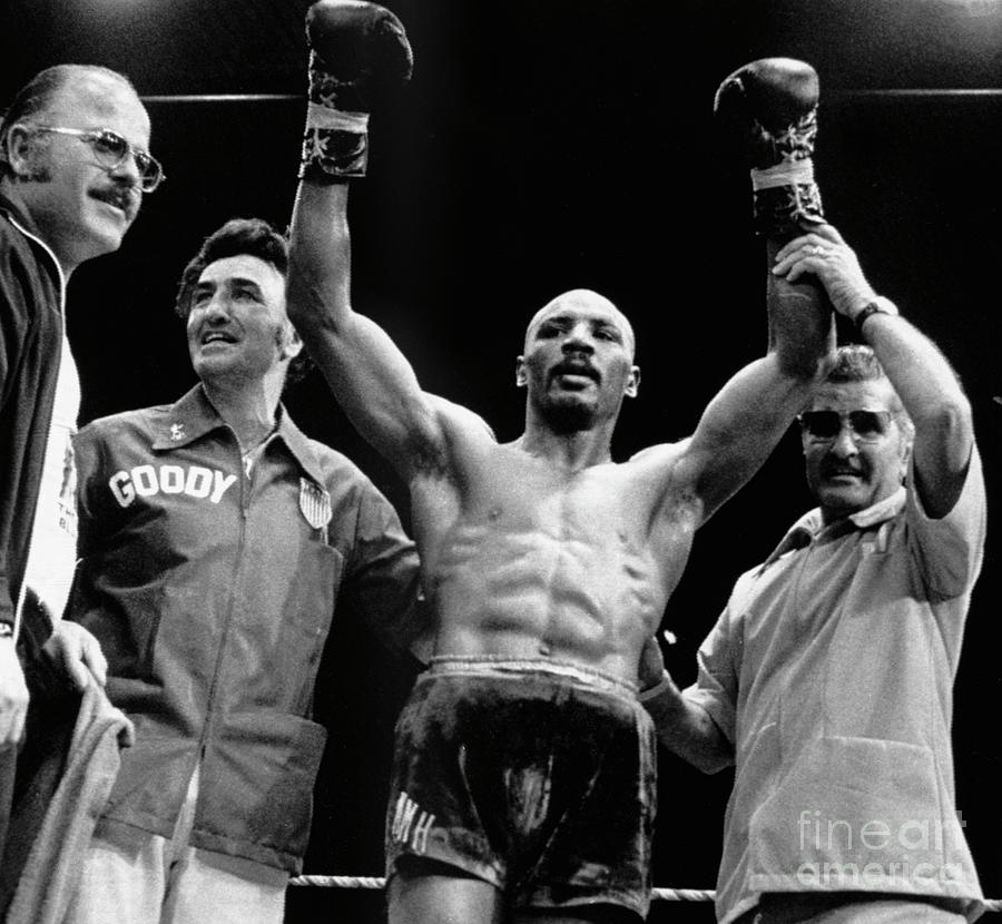 Winner Marvin Hagler Photograph by Bettmann