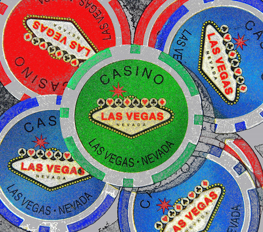 Cool Digital Art - Winning Las Vegas by David Lee Thompson