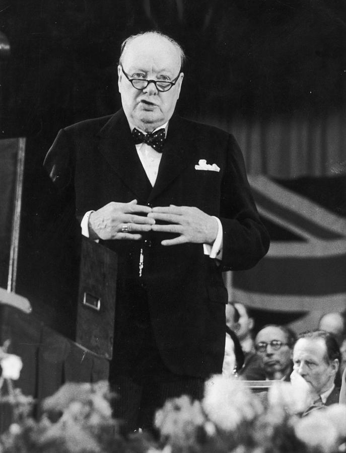 Winston Churchill Photograph by John Chillingworth