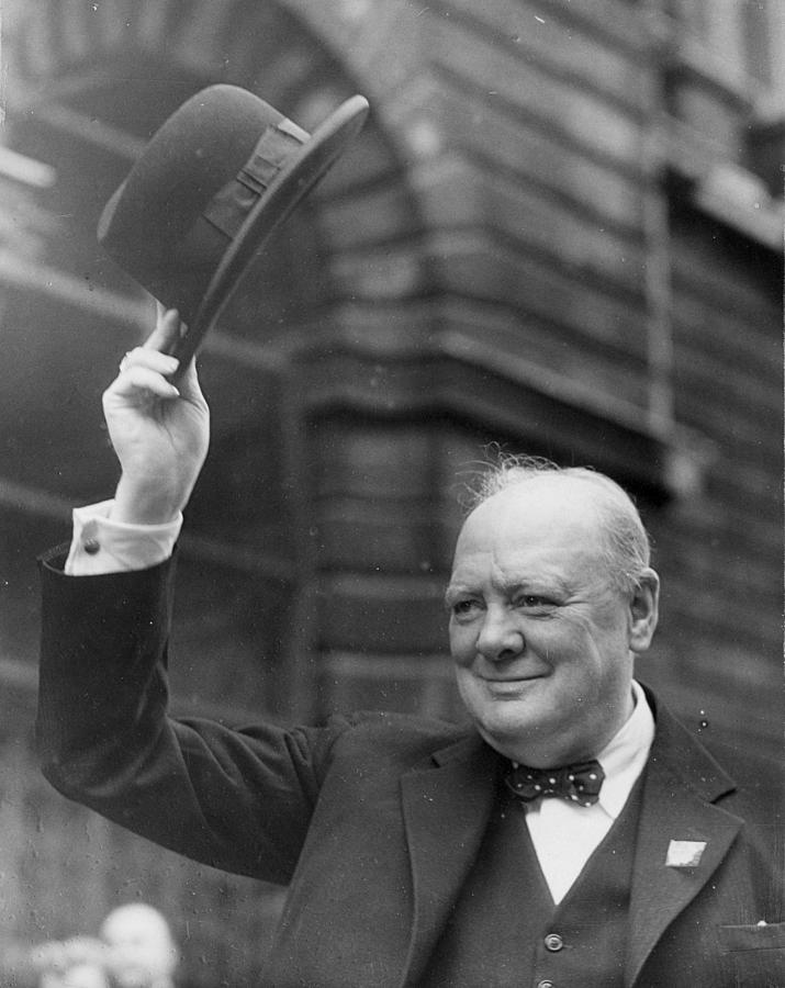 Winston Churchill Photograph by Keystone