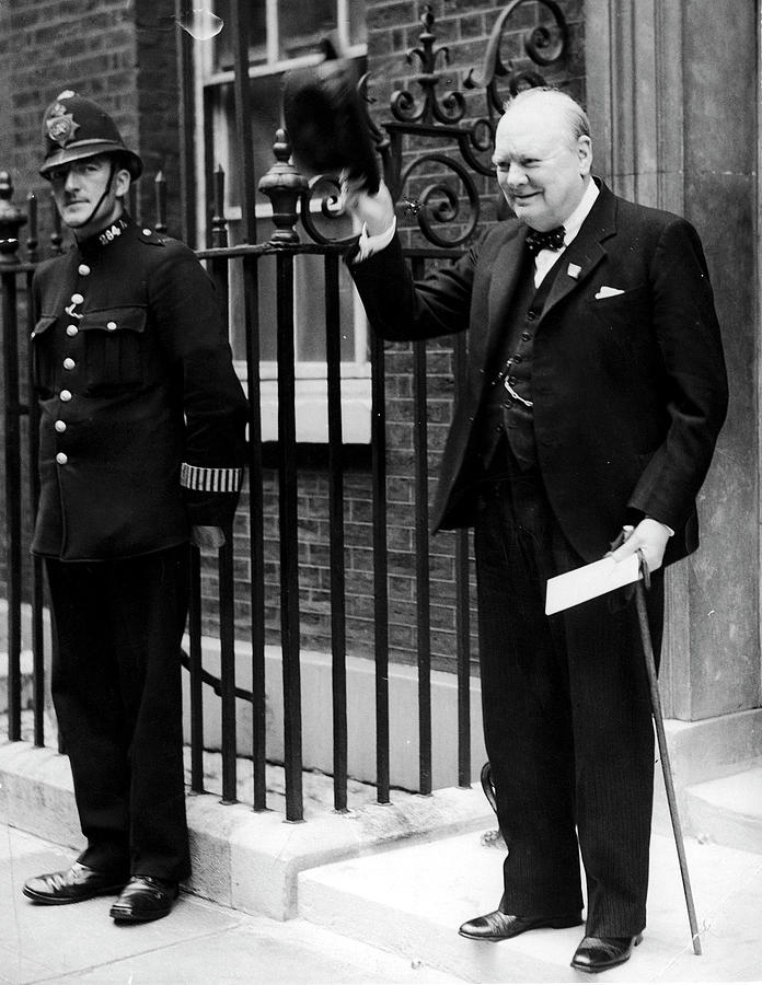 Winston Churchill Photograph by Mansell Collection
