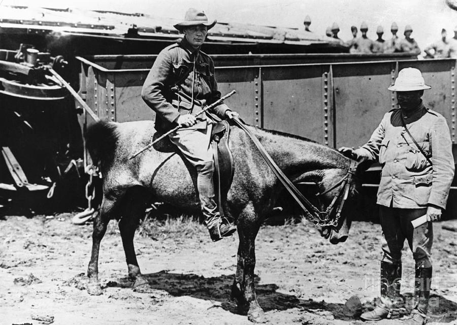 Winston Churchill On Pony Photograph by Bettmann