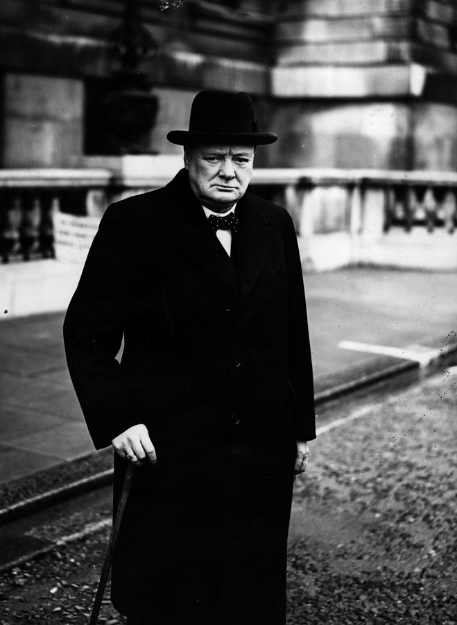 Winston Churchill Photograph by Topical Press Agency