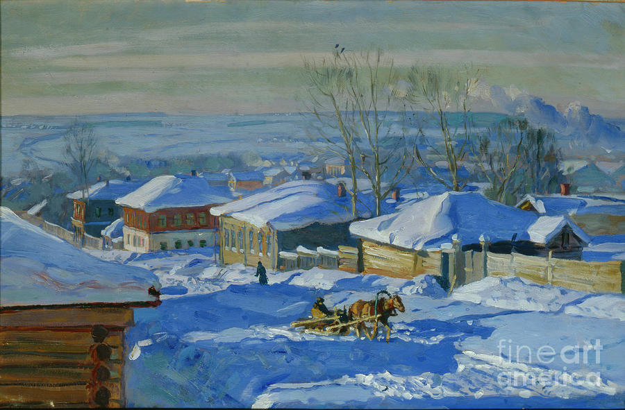 Winter, 1915. Artist Zhukovsky by Heritage Images