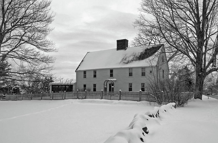 Winter at Noyes House by Wayne Marshall Chase Winter at Noyes House by Wayne Marshall Chase
