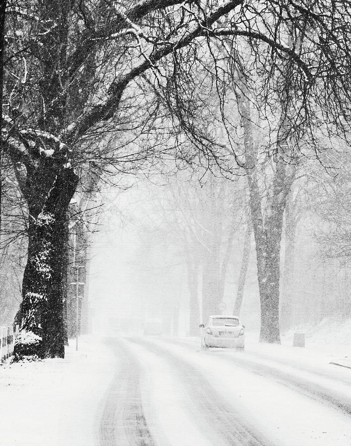 Winter Attack Photograph by Andrzej Grzegorzewski