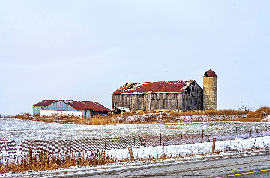 Winter Barn 4 Photograph