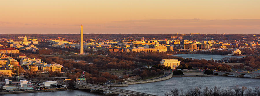 Winter Capitol Sunset  Photograph by Liz Albro