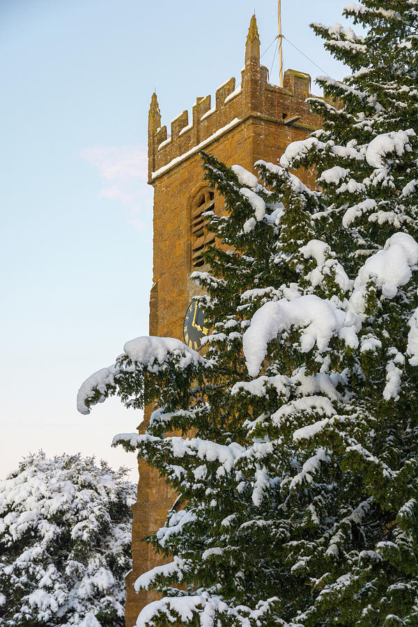 Winter Church Photograph by Mark Hunter