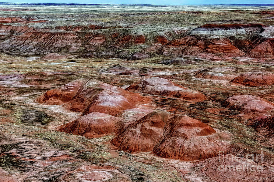 Winter Colors of the Painted Desert Photograph by Jon Burch Photography