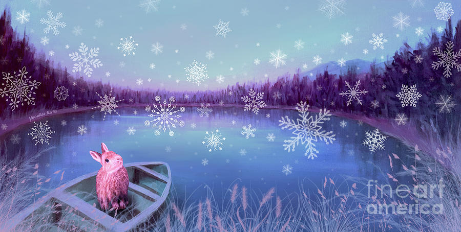 Winter Dream Painting by Yoonhee Ko