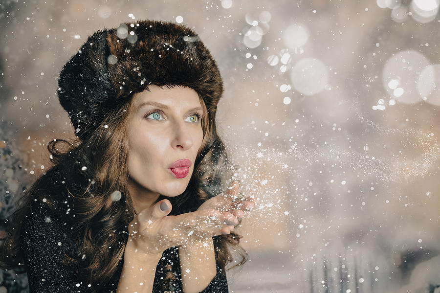 Winter Fairy Photograph by Iuliana Pasca