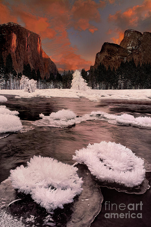 Winter Gates Of The Valley Yosemite National Park Cal Photograph By