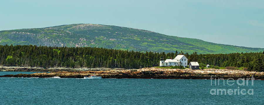 Winter Harbor Lighthouse Photograph by Craig Shaknis