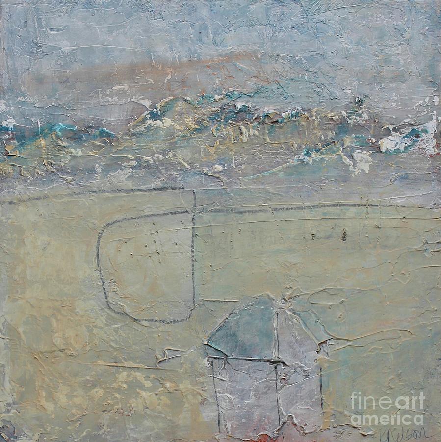 WINTER HOMESTEAD IN RUGGED TERRAIN by Kim Nelson WINTER HOMESTEAD IN RUGGED TERRAIN by Kim Nelson
