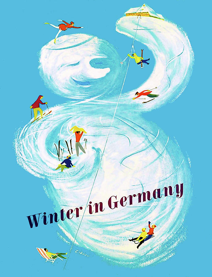 Winter in Germany Digital Art by Long Shot