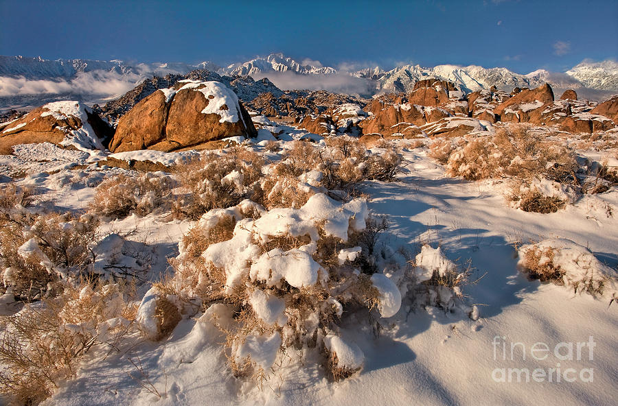 winter in the alabama hills eastern sierras california by Dave Welling winter in the alabama hills eastern sierras california by Dave Welling