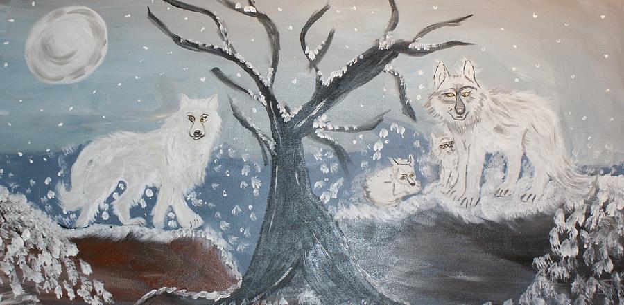 Winter is Coming Painting by Yvonne Sewell