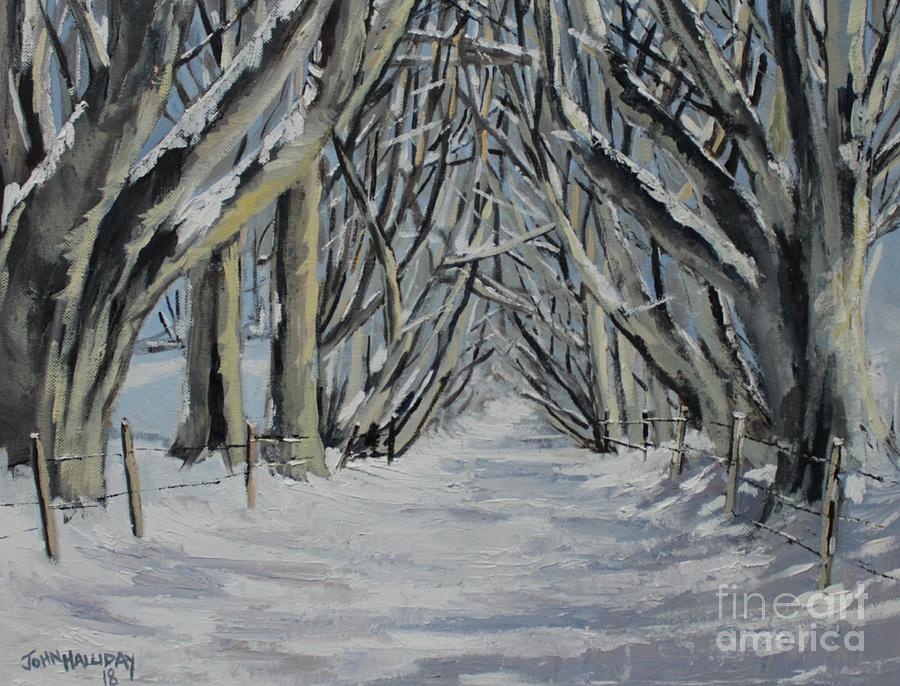 Winter Is Here Painting