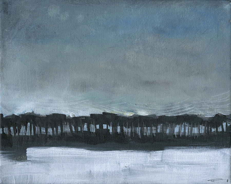 Winter Landscape 1 Painting by Tim Nyberg