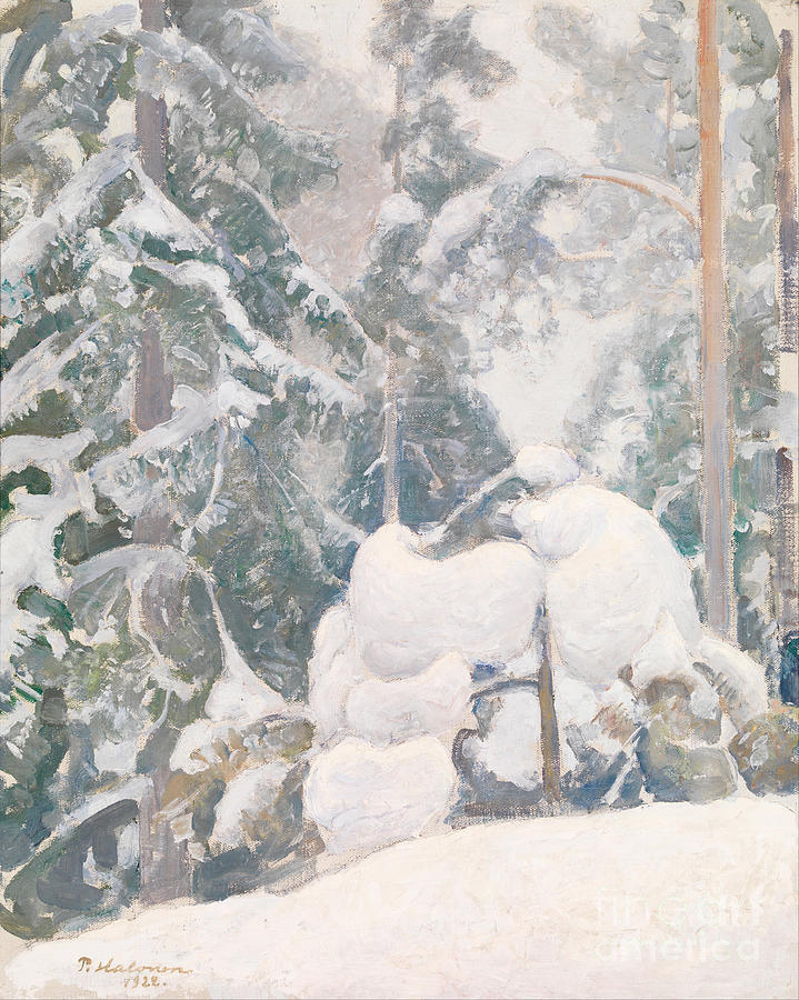 Winter Landscape, 1922 Drawing by Heritage Images