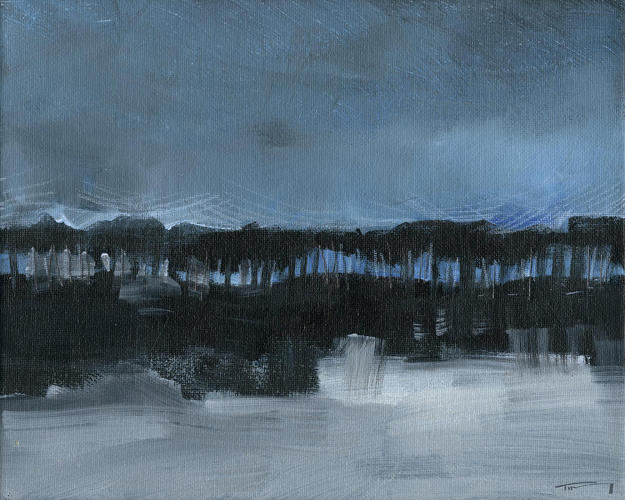 Winter Landscape 3 Painting by Tim Nyberg