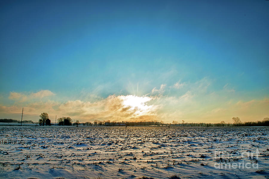 Winter Landscape Photograph by David Arment