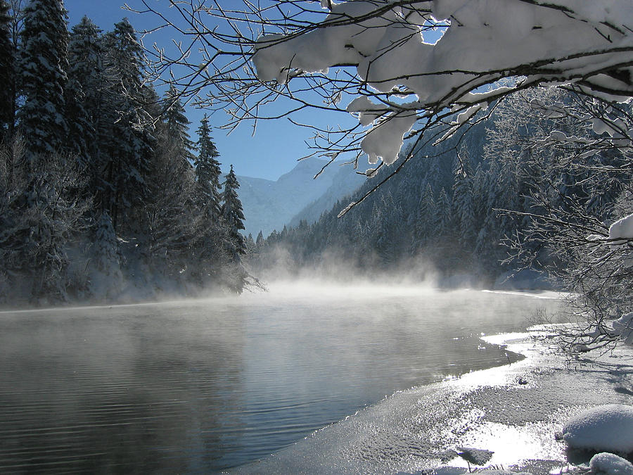 Winter Landscape In Tirol Photograph by Wingmar
