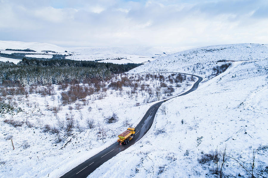 Winter Landscape Mid Wales by Keith Morris Winter Landscape Mid Wales by Keith Morris