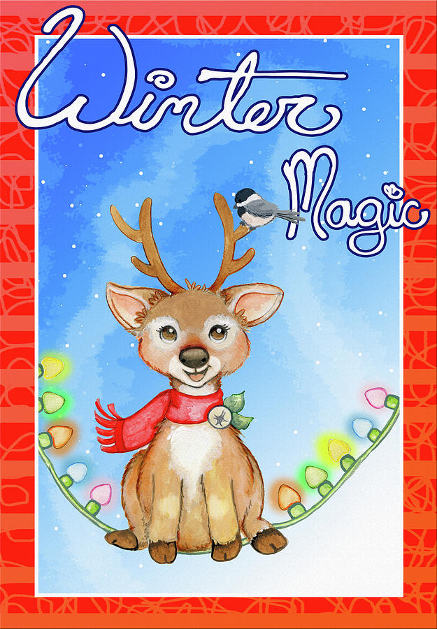 Winter Magic Mixed Media - Winter Magic by Valarie Wade