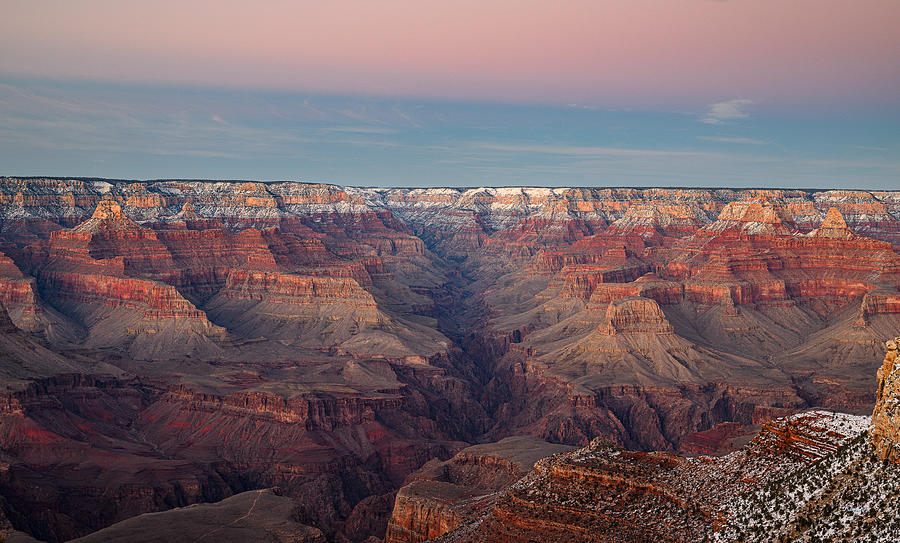 Landscape Photograph - Winter North Kaibab Corridor Overlook by Kevin Xu