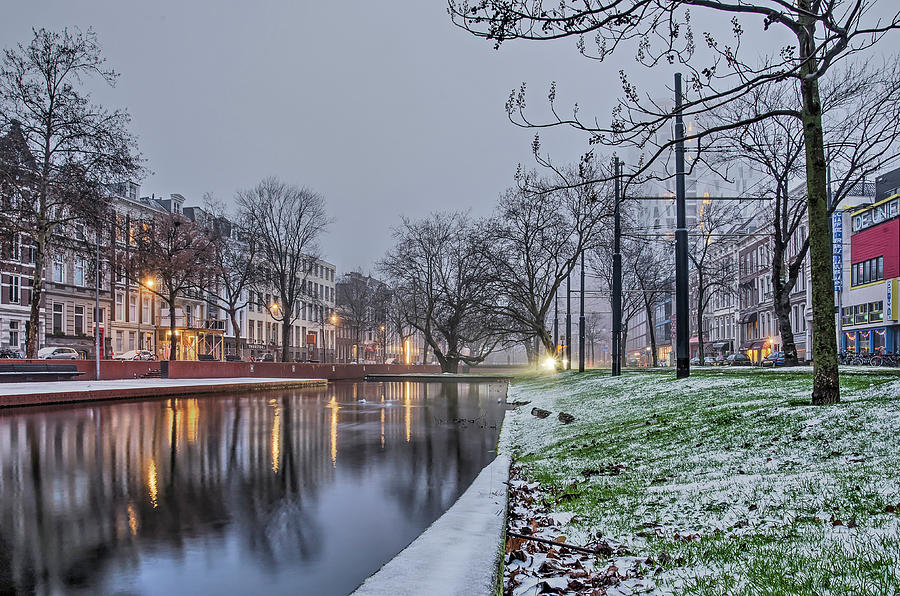 Winter on a Sunday Morning Photograph by Frans Blok