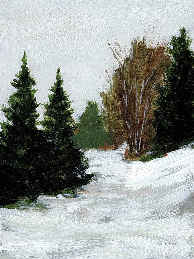 Mountain Painting - Winter On Grand Mesa by Pamela Munger