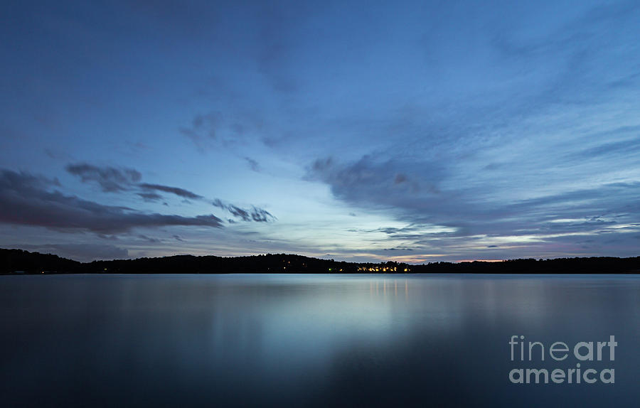Sunset Photograph - Winter on the Lake by Bernd Laeschke