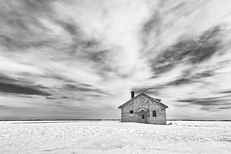 Winter on the Prairie Photograph by Penny Meyers