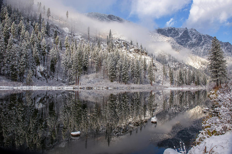 Winter On The River Photograph By Lynn Hopwood - Fine Art America